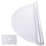 VEVOR PVC galda aizsargs, caurspīdīgs plastmasas pārklājs, apaļš, diametrs 107 cm, 2,0 mm biezums