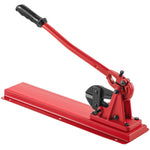 VEVOR galda tipa rokas preses un griešanas instruments, griešanas kapacitāte līdz 9,5 mm, paredzēts trosēm un kabeļiem, cietība 35–45 HRC, sarkanā krāsā, piemērots spaiļu uzpresēšanai un griešanai