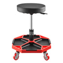 VEVOR rullējošais mehāniķa krēsls, regulējams garāžas krēsls, 136 kg kravnesība ar riteņiem