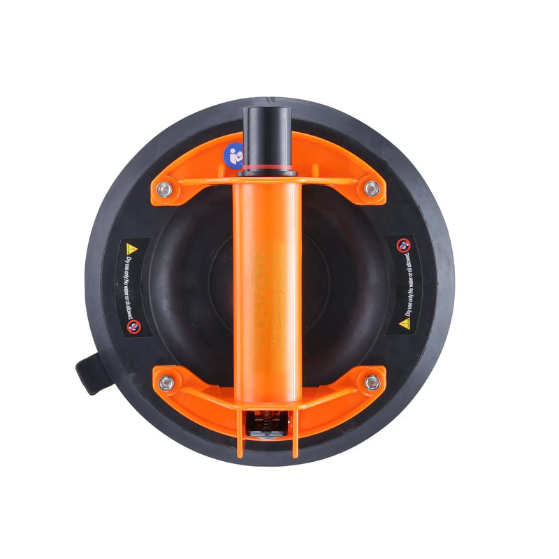 Вакуумная присоска для стекла 20,3 см со стальной ручкой и переносной коробкой, грузоподъемность 279 кг, промышленный подъемник для стекла, гранита, плитки, металлических и деревянных панелей