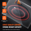 VEVOR Набор вакуумных присосок для стекла, 20,3 см, 2 шт, грузоподъемность 279 кг, со стальной ручкой и кейсом для переноски, промышленный тяжелый подъемник для перемещения стеклянных, гранитных, плиточных, металлических и деревянных поверхностей