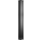 VEVOR pastkastes statīvs, 109 cm, melns, Q235 tērauds