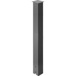 VEVOR pastkastes statīvs, 109 cm, melns, Q235 tērauds