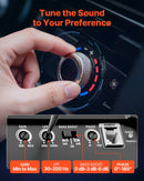 VEVOR automašīnas zemfrekvences skaļruņu komplekts ar 2 x 305 mm skaļruņiem, 490 W RMS, ar atsevišķu pastiprinātāju, korpusu un savienojuma kabeļu komplektu, paredzēts bagāžniekiem un auto audio sistēmām