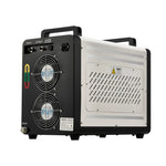 VEVOR industriālais ūdens dzesētājs, 1600 W, industriāla ūdens dzesēšanas sistēma ar kompresoru, maksimālais plūsmas ātrums 16 l/min, 7 l tvertnes ietilpība, lāzera dzesētājs CO₂ lāzera cauruļu gravēšanas un griešanas iekārtām
