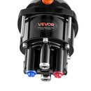 VEVOR hidrauliskās stūrēšanas komplekts, 90 ZS, hidrauliskais stūrēšanas sūknis un cilindrs ar maksimālo darba spiedienu 6,9 MPa / 1000 psi, alumīnija sakausējuma korpuss, pretvārsts, paredzēts ārējiem dzinējiem, makšķerēšanas laivām un buru laivām