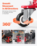 VEVOR mehaaniku rulltooli, garaažitool, 136 kg kandevõime, rataste ja hoiukohaga