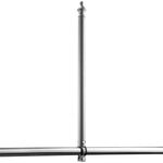 Posmu žoga pagarinātāji, 18 gab., 69,5 cm, augšējai sliedei 33–38 mm, U veida kronšteins