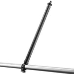 Posmu žoga pagarinātāji, 9 gab., 69,5 cm, augšējai sliedei 33–38 mm, U veida kronšteins