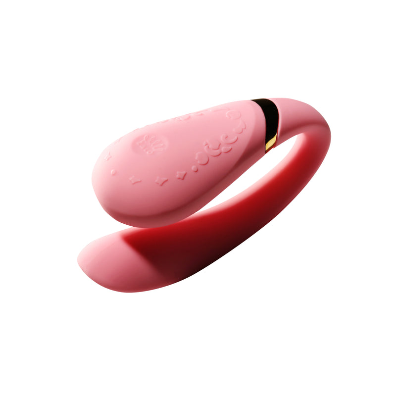 FanFan rakenduse poolt juhitav vibreeriv massaažiseade paaridele, roosa värv, vt kirjeldus, diskreetne tarne mustas pakendis