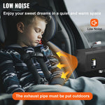 12V 5kW VEVOR Diesel Standalone Heater with LCD Display, Air Diesel Heater with Silencer for Trucks, Boats, Cars and Trailers