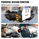 Автономный воздушный отопитель 12V 8kW VEVOR Diesel, отопитель для грузовиков, один выход воздуха, с красным ЖК-переключателем, пульт дистанционного управления, дизельный отопитель быстрого нагрева