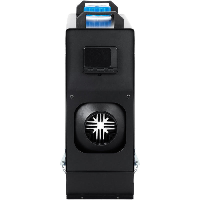 12V 8kW VEVOR diesel self-contained air heater, all in one 12V truck heater, single outlet, with black LCD switch, quick heat up diesel heater