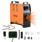 Diislikütteseade 8 kW, 12-24 V, kiirkuumutusega parkimiskütteseade puldiga ja värvinäidikuga, madal müratase, häälteated, sobib matkaautodele, veoautodele, kaubikutele, paatidele ja haagistele.