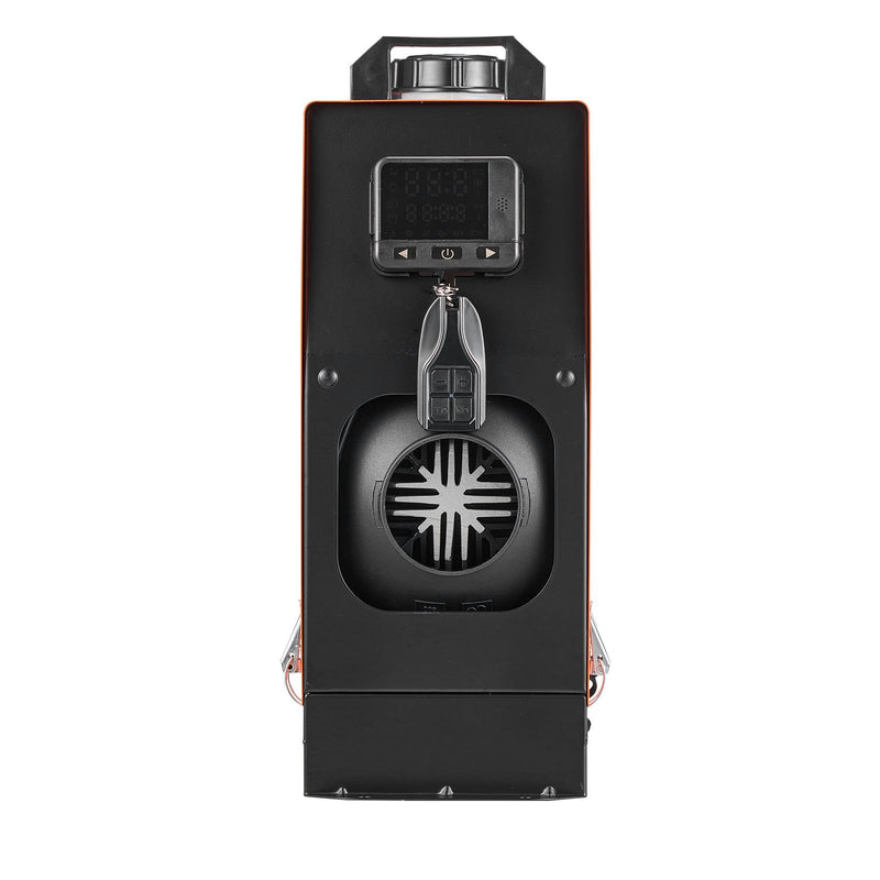 Dīzeļgaisa sildītājs 8 kW, 12V, ātras uzsildīšanas autostāvvietas sildītājs ar tālvadības pulti un krāsu displeju, zems trokšņu līmenis, balss paziņojumi, piemērots kemperiem, kravas automašīnām, furgoniem, laivām un piekabēm