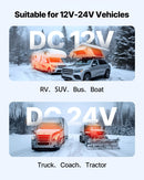 Dīzeļgaisa sildītājs 8 kW, 12V, ātras uzsildīšanas autostāvvietas sildītājs ar tālvadības pulti un krāsu displeju, zems trokšņu līmenis, balss paziņojumi, piemērots kemperiem, kravas automašīnām, furgoniem, laivām un piekabēm