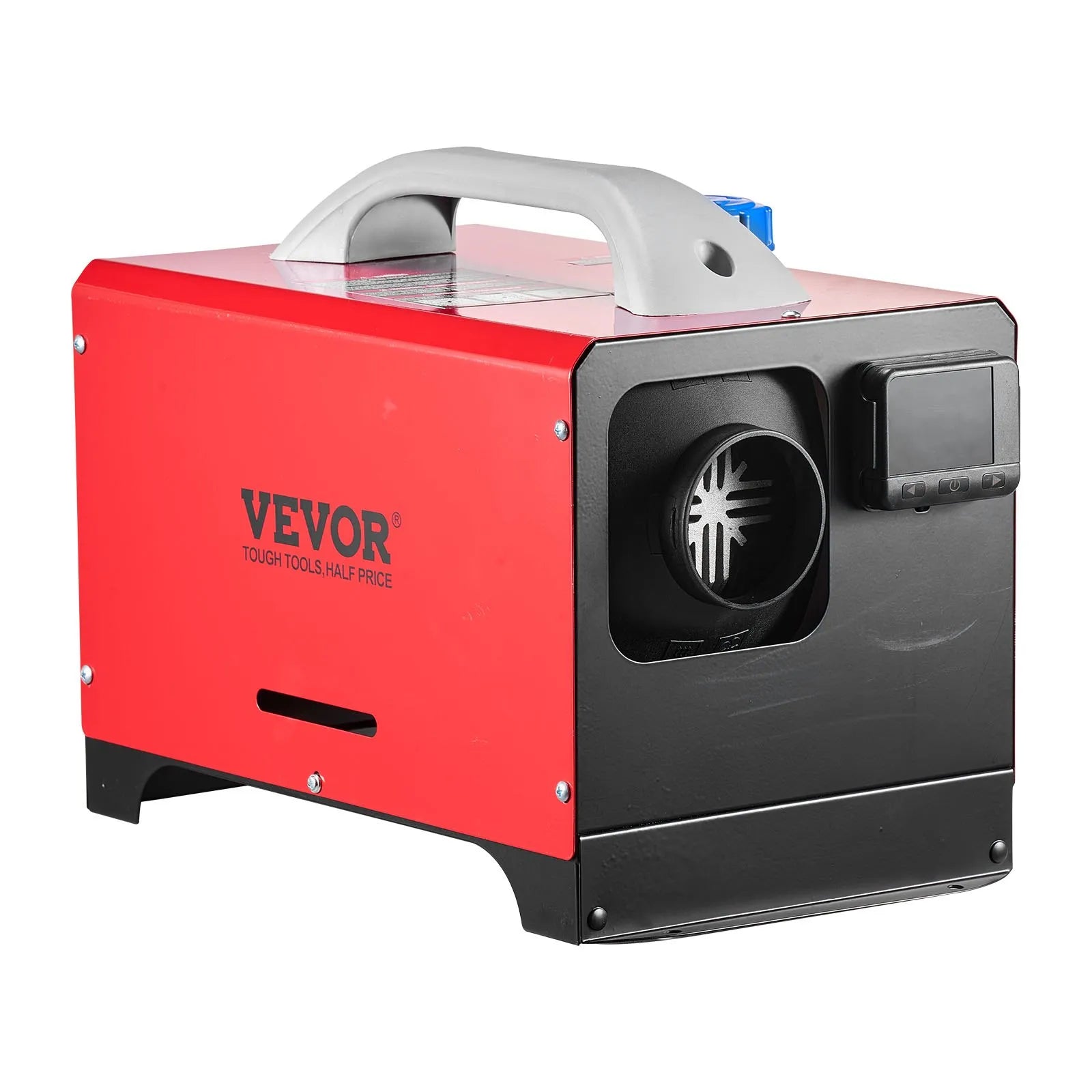 VEVOR dīzeļdegvielas gaisa sildītājs 8 kW, 12V, ar melnu LCD vadības paneli un tālvadības pulti, ātrās uzsildīšanas un priekšsildīšanas funkcija, zems trokšņa līmenis, piemērots kemperiem, kravas auto, furgoniem, piekabēm un laivām
