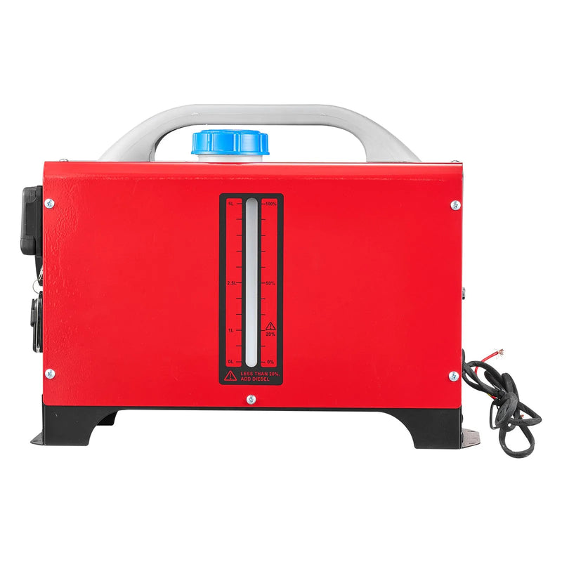VEVOR dīzeļdegvielas gaisa sildītājs 8 kW, 12V, ar melnu LCD vadības paneli un tālvadības pulti, ātrās uzsildīšanas un priekšsildīšanas funkcija, zems trokšņa līmenis, piemērots kemperiem, kravas auto, furgoniem, piekabēm un laivām