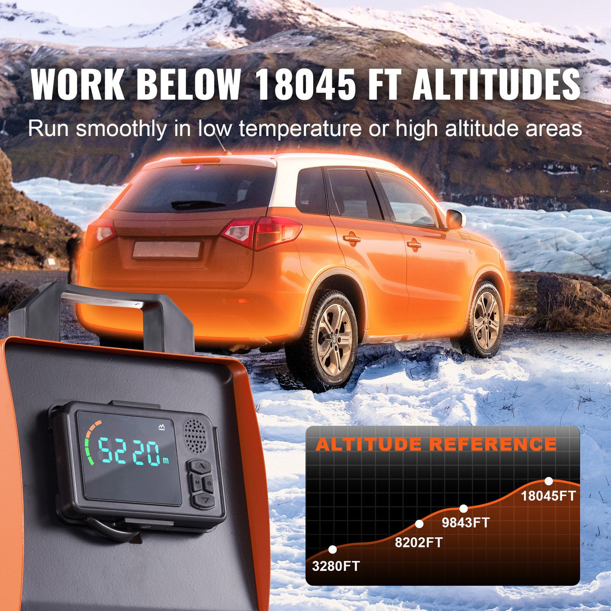12V 8 kW VEVOR Dīzeļa gaisa sildītājs All-in-one ar Bluetooth lietotni un LCD displeju automašīnām, dzīvojamajiem furgoniem un iekštelpām