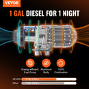 12V 5KW VEVOR All in one diisel õhksoojendi LCD kaugjuhtimispult autodele, haagissuvilatele ja siseruumidele.
