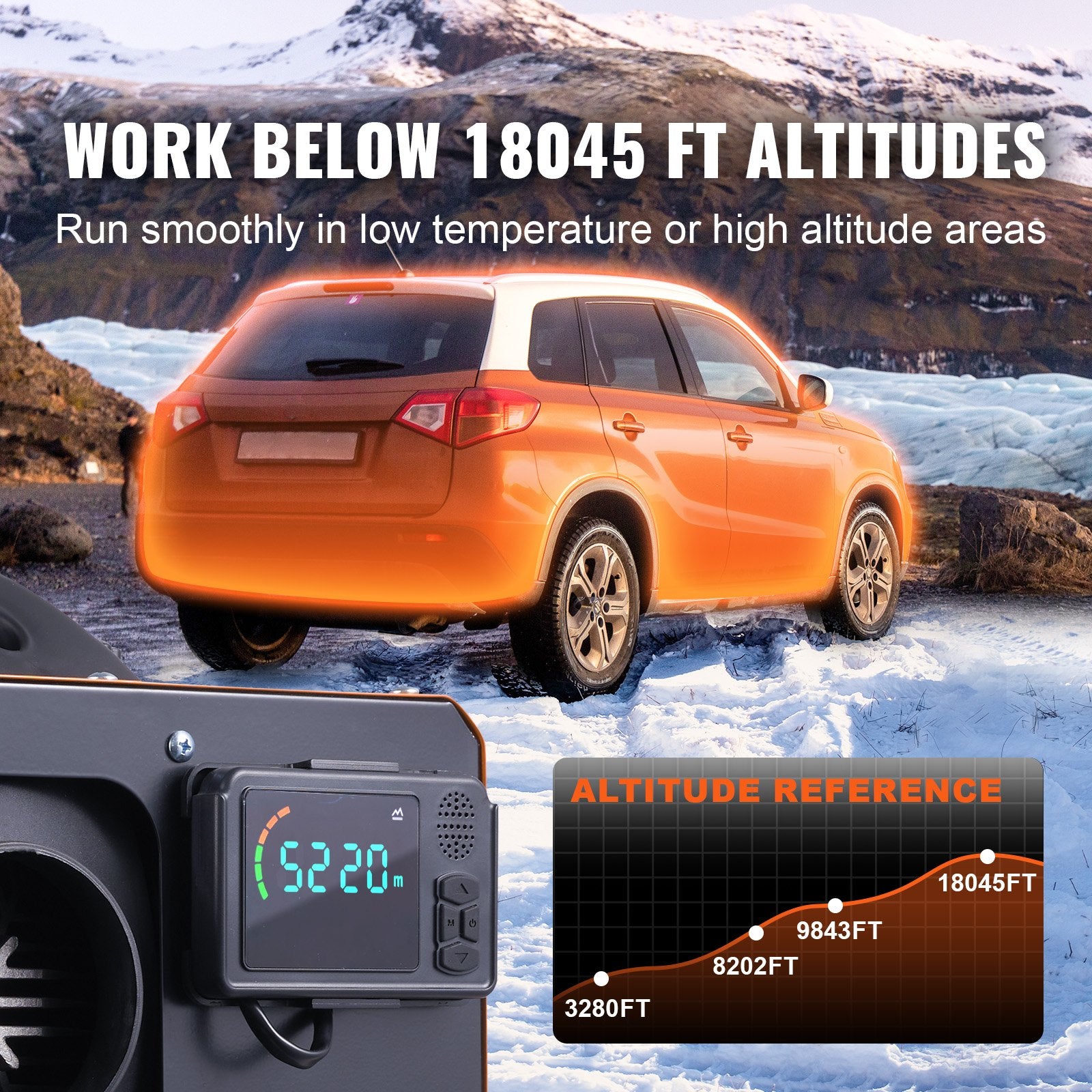 12V 5kW VEVOR Dīzeļa Gaisa Sildītājs viss vienā ar Bluetooth Lietotni un LCD Displeju Automobiļiem, Kemperiem un Iekštelpām