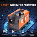 12V 8 kW VEVOR Dīzeļa gaisa sildītājs All-in-one ar Bluetooth lietotni un LCD ekrānu automašīnām, dzīvojamajiem furgoniem un iekštelpām