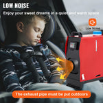 12V 8kW Diesel Air Heater with LCD Switch and Silencer for RV, Trucks_below additional description