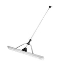 VEVOR Ainavas smalcinātājs, 915 mm alumīnija galva, 2600 mm regulējams rokturis, virve un peldošais elements