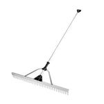 VEVOR Ainavas smalcinātājs, 915 mm alumīnija galva, 2600 mm regulējams rokturis, virve un peldošais elements