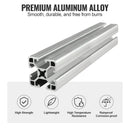 VEVOR Ainavas smalcinātājs, 915 mm alumīnija galva, 2600 mm regulējams rokturis, virve un peldošais elements
