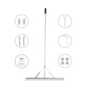 VEVOR ainavu grābeklis ar 915 mm galvu, alumīnija grābeklis ar 1915 mm garu rokturi, ezera nezāļu grābeklis augsnes irdināšanai, zāliena kopšanai un nezāļu tīrīšanai ezerā, dārzā un dīķī.