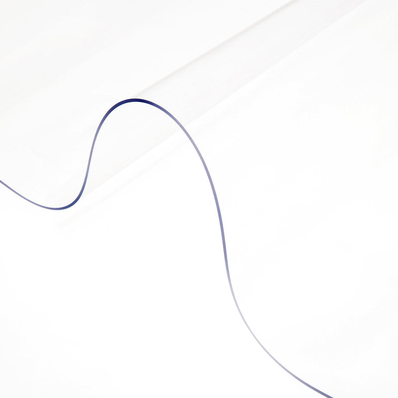 VEVOR PVC galda pārklājs, caurspīdīgs, 1,5 mm, 107 x 213 cm