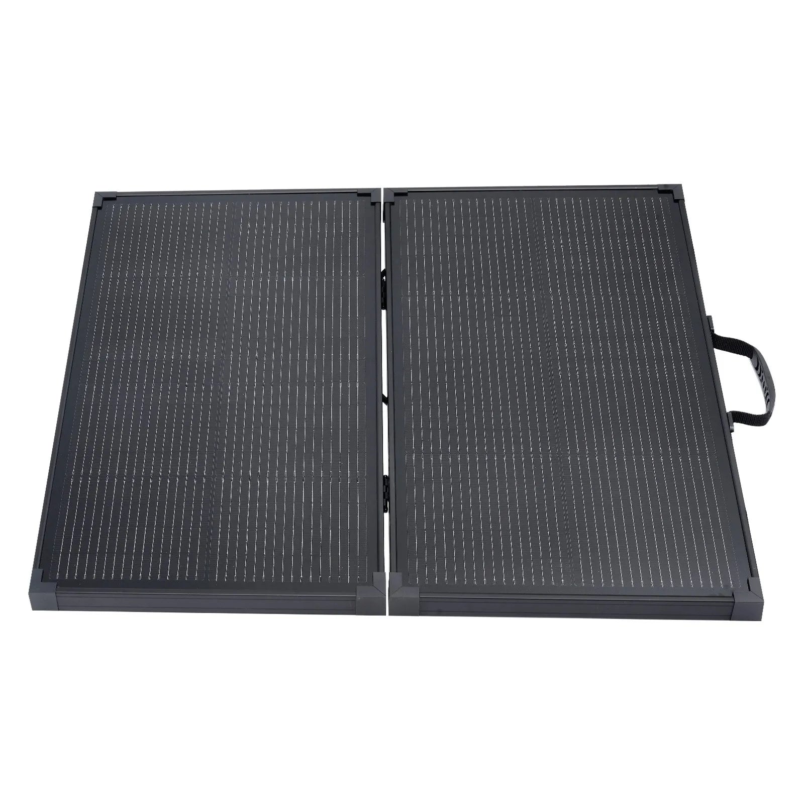 VEVOR salokāms saules panelis ar rāmi 100 W, N tipa monokristālisks 16BB ar 24% efektivitāti, IP67 ūdensizturīgs ar 30 A PWM kontrolieri un MC4 izvadi, piemērots kempingam, pārgājieniem un RV ceļojumiem