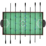 VEVOR salokāms galda futbola galds 107 cm, pilna izmēra iekštelpu modelis mājai, ģimenei un spēļu telpai, komplektā 2 bumbiņas