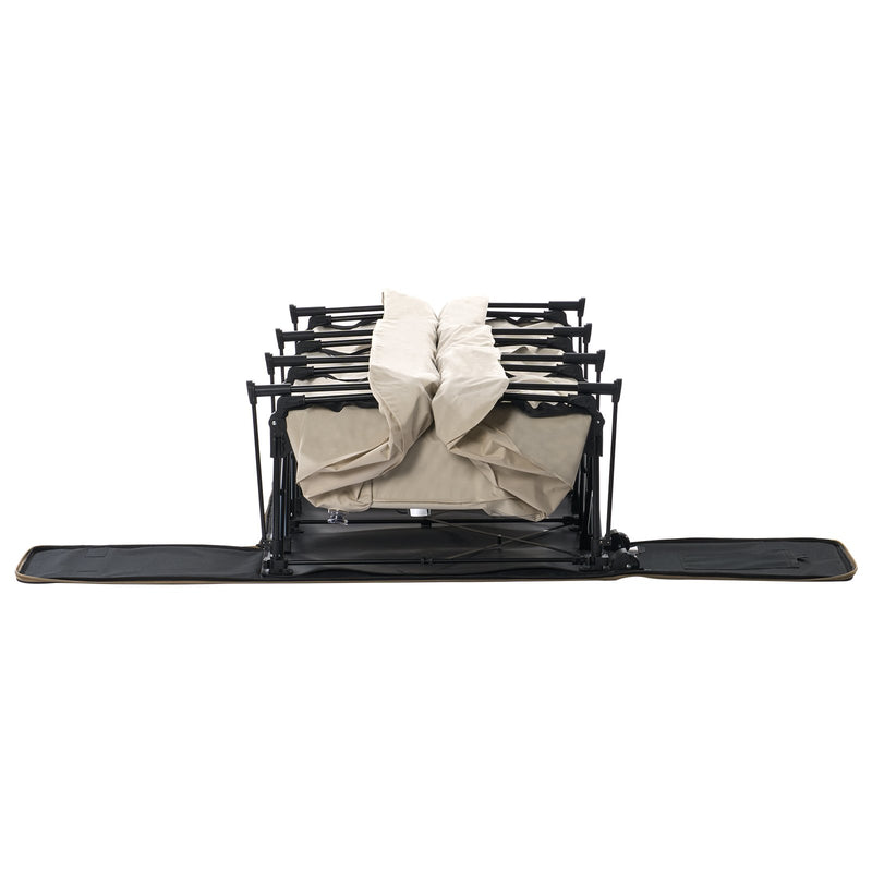 VEVOR piepūšamais matracis ar rāmi un sūkni, 2 personām, kempinga gulta, līdz 272 kg noslodzei