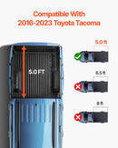 VEVOR Trīsdaļīgs salokāmais kravas kastes  pārsegs Toyota Tacoma (2016–2023)