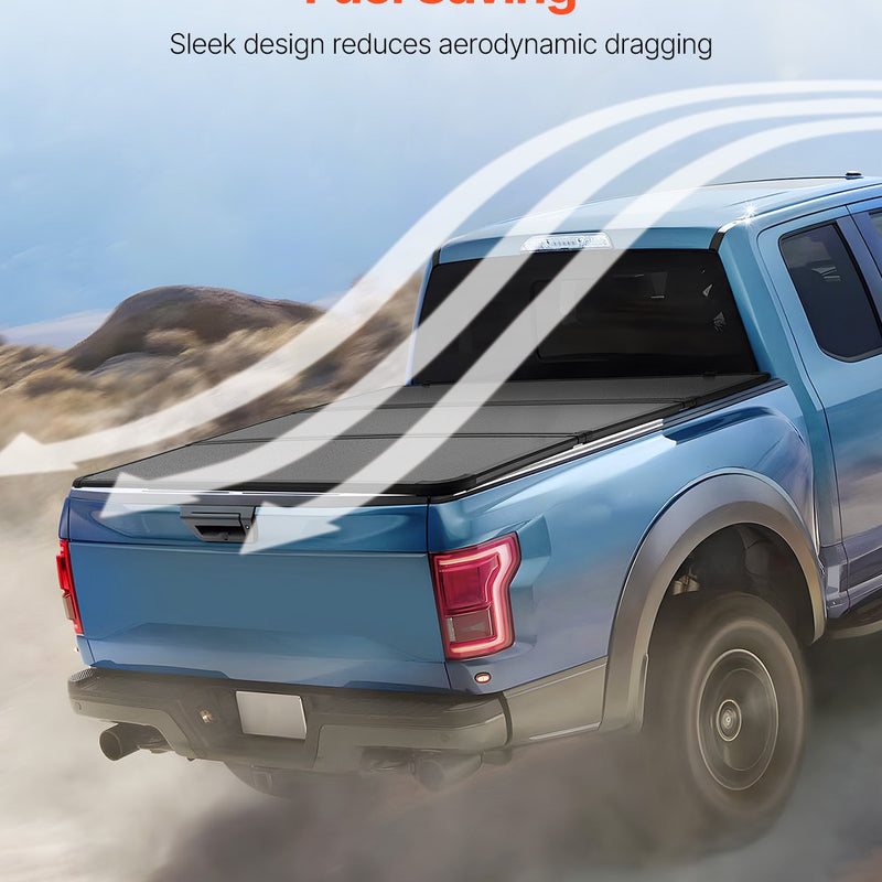 VEVOR Trīsdaļīgs salokāmais kravas kastes  pārsegs Toyota Tacoma (2016–2023)