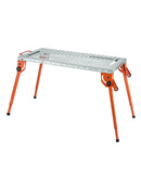Keevituslaud 111,8 x 53,3 cm, 227 kg Kokkupandav töölaud 4 reguleeritava kõrgusastmega