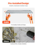 Keevituslaud 111,8 x 53,3 cm, 227 kg Kokkupandav töölaud 4 reguleeritava kõrgusastmega