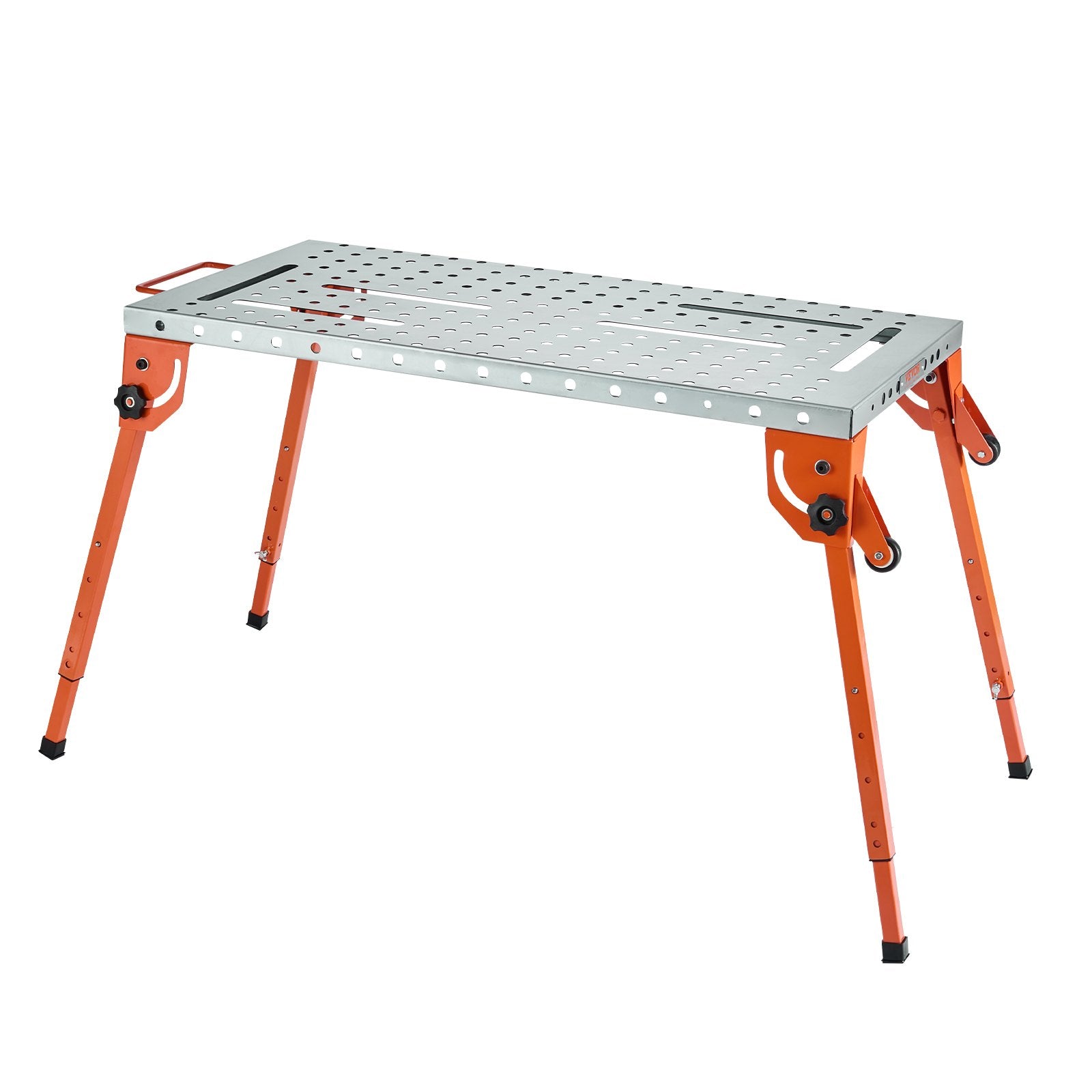 Keevituslaud 111,8 x 53,3 cm, 227 kg Kokkupandav töölaud 4 reguleeritava kõrgusastmega
