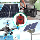 🔌 XT60 Pagarinājuma Kabelis 12AWG (6m) – Power Station un Saules Sistēmām