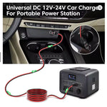 🚗 12V/24V Auto (Cigarešu Ligzda) uz XT60 Kabelis – Power Station Uzlādei