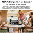 ⚡ Oscal Powermax 1800SE Portatīvā Uzlādes Stacija 1800W 1024Wh LiFePO4 (EU)