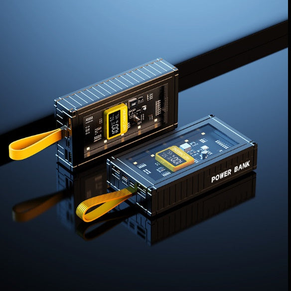 Izturīga izdzīvošanas ierīce – Powerbank ar iebūvētu 20 000 mAh akumulatoru, USB-C & USB-A