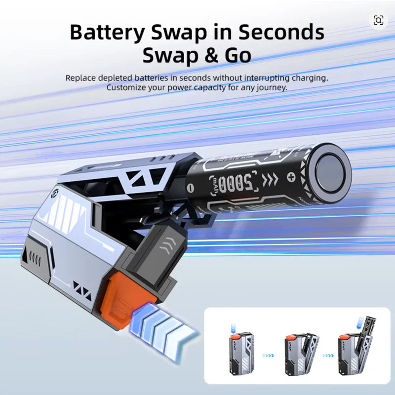 🔋 Vvylabs Power Bank 22.5W ar maināmām baterijām 10000mAh–40000mAh, Fast Charge, ar kabeļiem