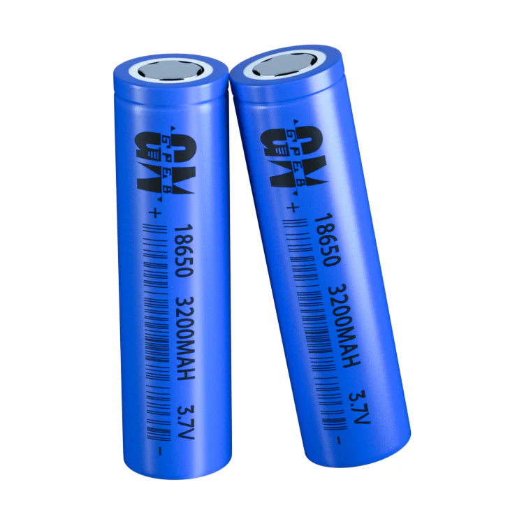 8650 litija jonu akumulators 3200mAh 3.7V 3C/5C uzlādējams elements 65x18mm 46g zema pretestība <40mΩ