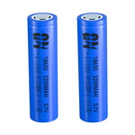 8650 litija jonu akumulators 3200mAh 3.7V 3C/5C uzlādējams elements 65x18mm 46g zema pretestība <40mΩ