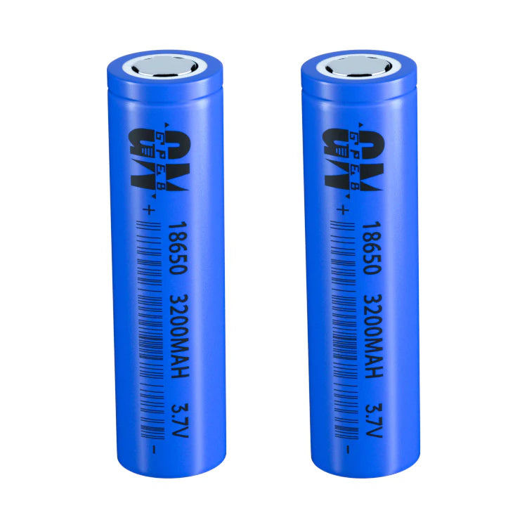 8650 litija jonu akumulators 3200mAh 3.7V 3C/5C uzlādējams elements 65x18mm 46g zema pretestība <40mΩ