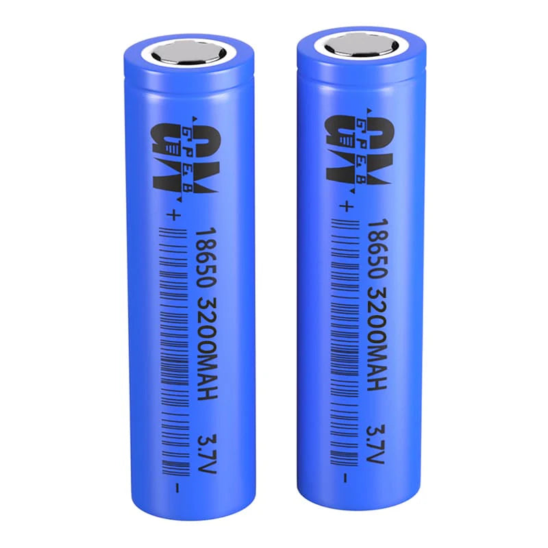 8650 litija jonu akumulators 3200mAh 3.7V 3C/5C uzlādējams elements 65x18mm 46g zema pretestība <40mΩ