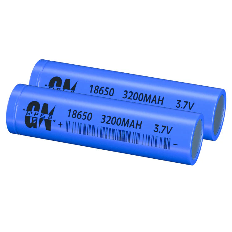 8650 litija jonu akumulators 3200mAh 3.7V 3C/5C uzlādējams elements 65x18mm 46g zema pretestība <40mΩ